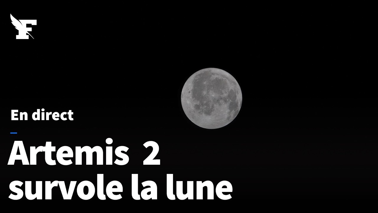 Revivez le survol de la lune par la mission Artemis 2 commenté