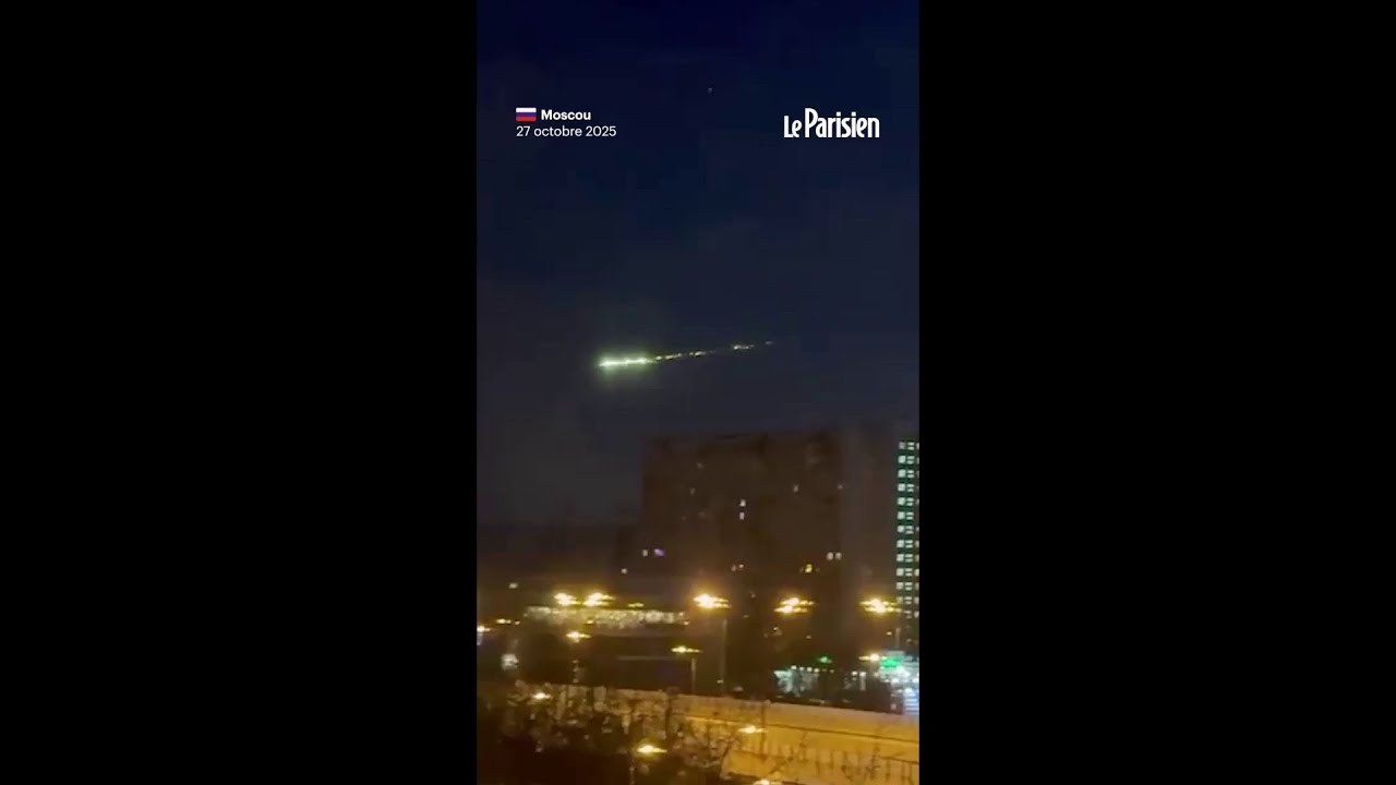 Une mystérieuse boule de feu verte traverse le ciel de Moscou