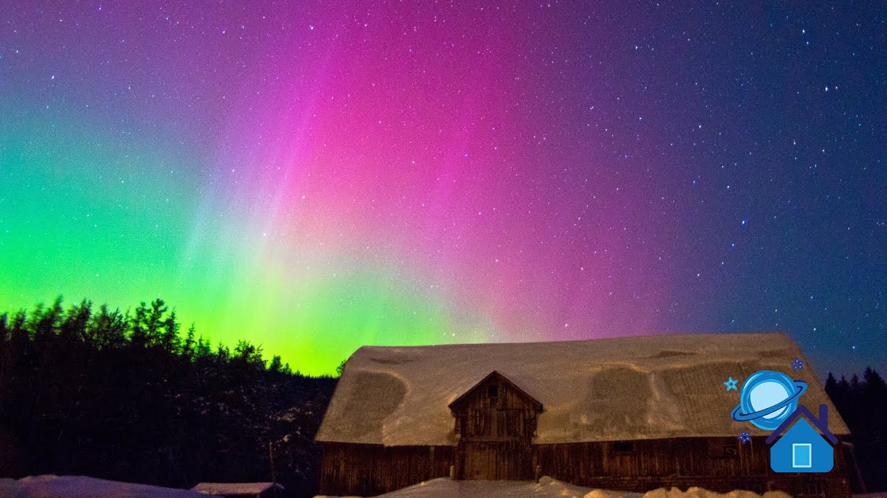 Astro à la maison : Aurores boréales