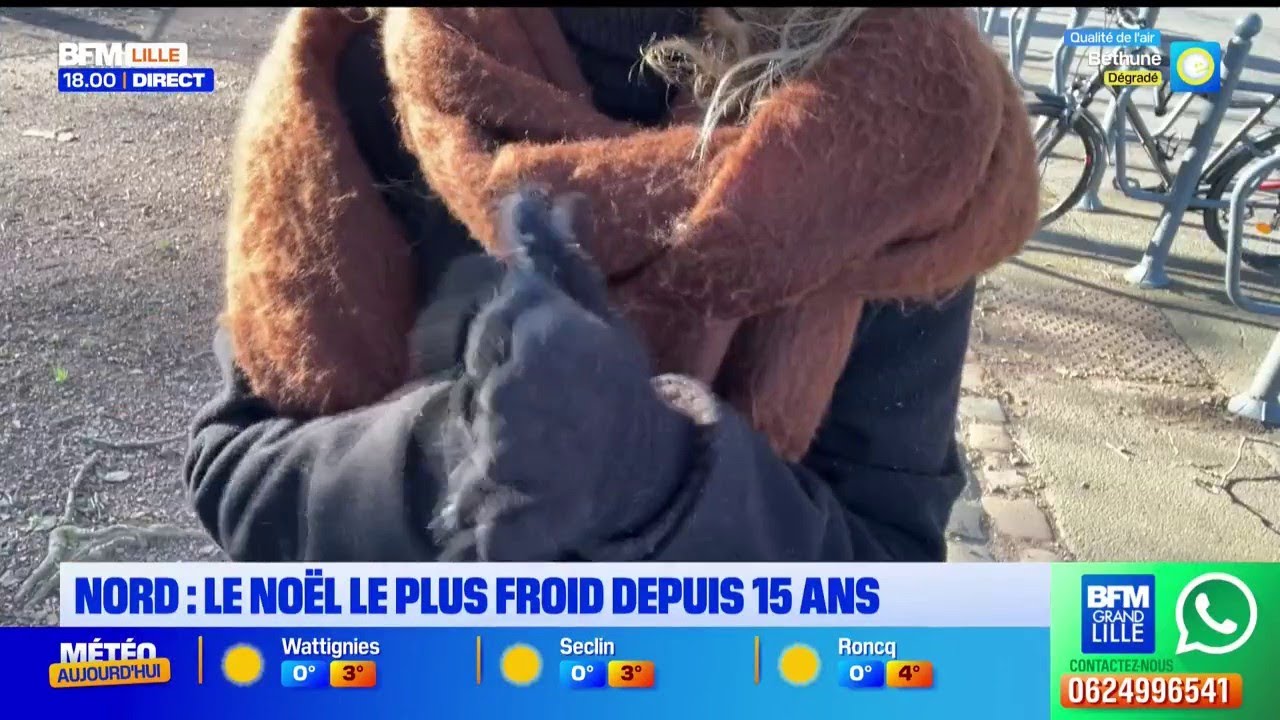 Le Noël le plus froid depuis 15 ans