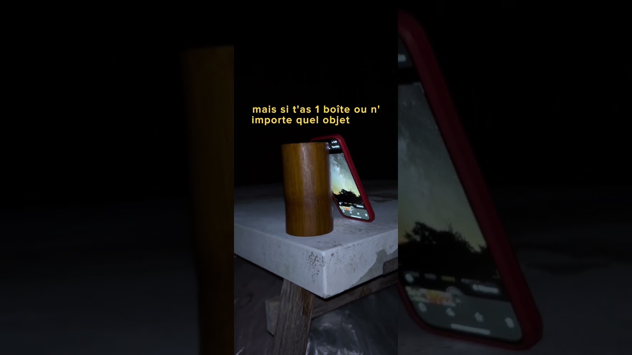 Tuto pour photographier la Voie Lactée avec ton iPhone 🌟 #astrophoto #iphonetips