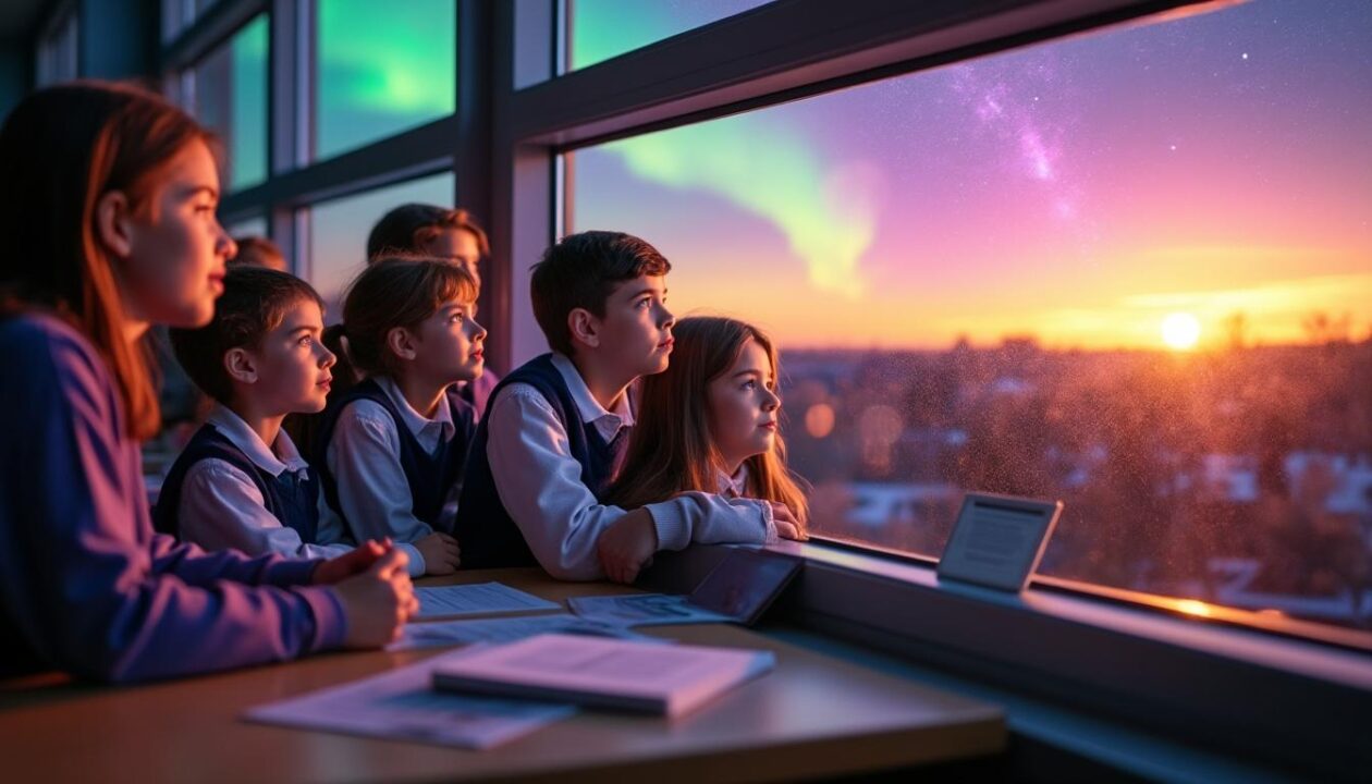 découvrez comment initier un projet pédagogique captivant sur les aurores dans une école, avec des activités adaptées pour sensibiliser et engager les élèves.