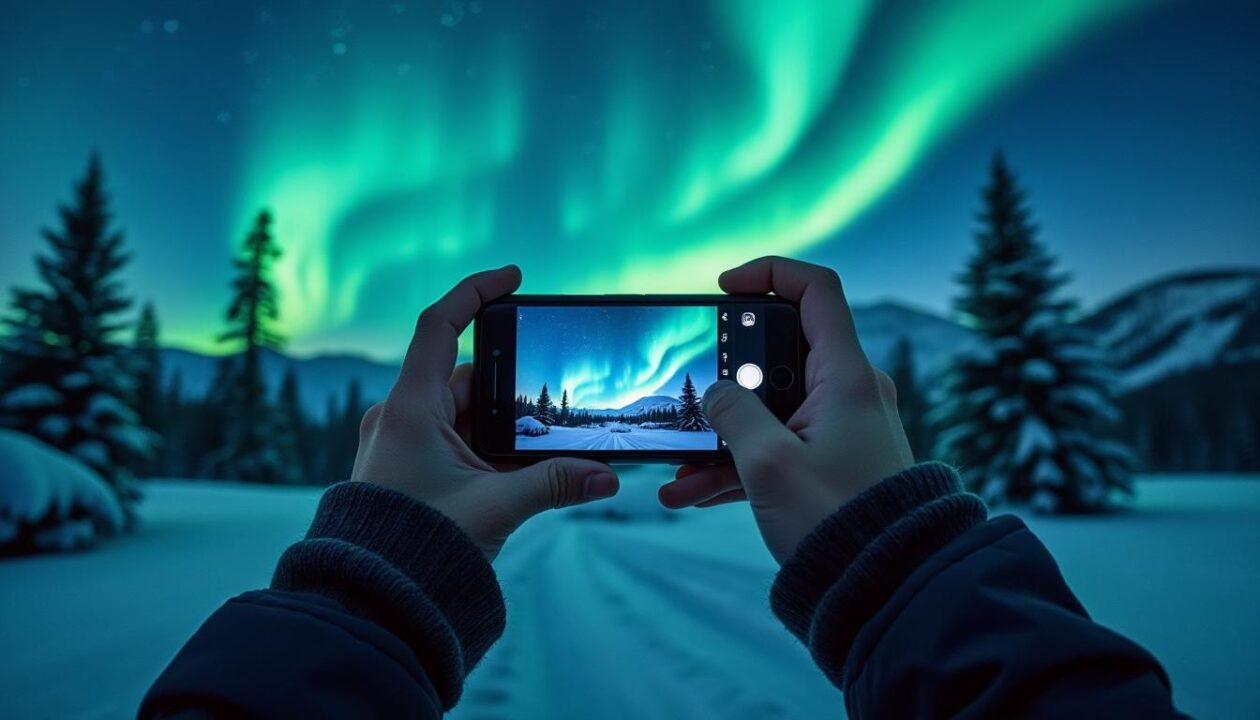 découvrez nos conseils pratiques pour photographier une aurore boréale avec votre smartphone et capturer ce spectacle naturel magique en toute simplicité.