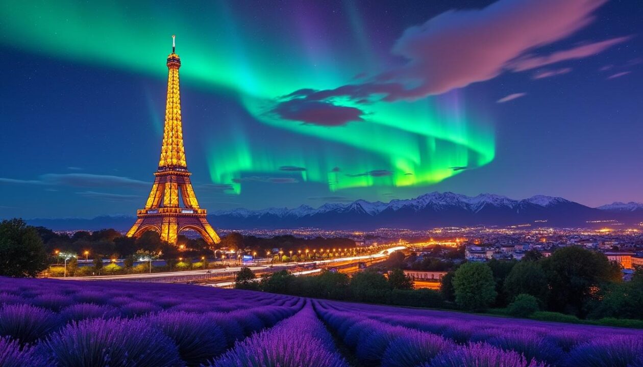 découvrez l'incroyable phénomène en france : des aurores boréales spectaculaires visibles à l'œil nu partout dans le pays, offrant un spectacle naturel exceptionnel.