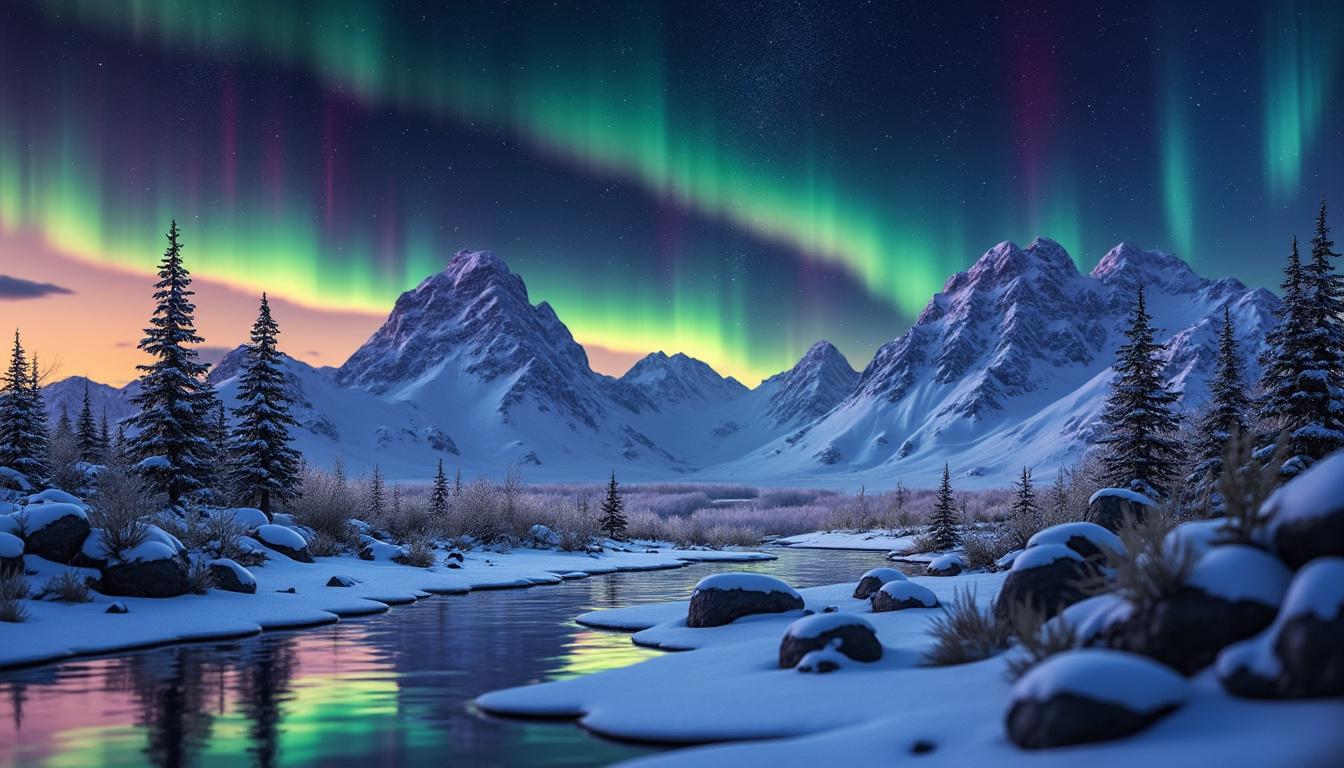 découvrez le musée mumons, où les aurores boréales prennent vie en format miniature pour une expérience unique et captivante.