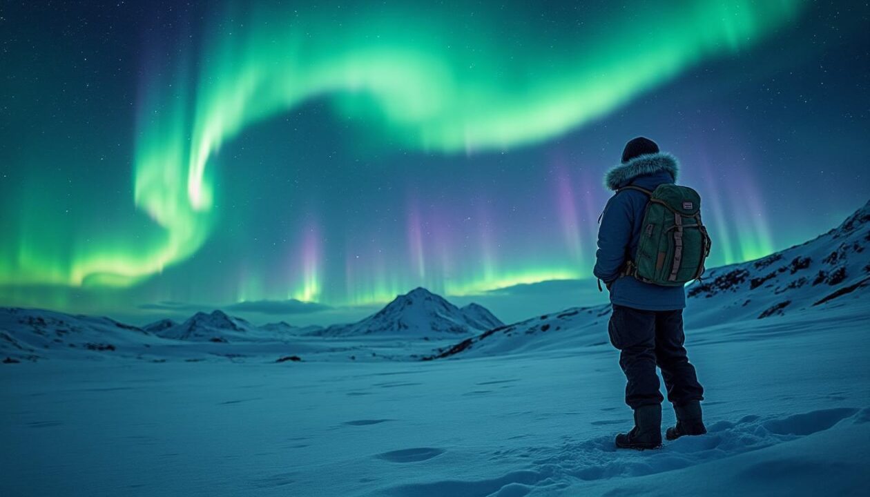 plongez dans une aventure magique au cœur des aurores boréales avec un chasseur de lumière polaire. découvrez comment ces nuits blanches offrent une quête unique pour recharger l'âme et capturer la beauté céleste.