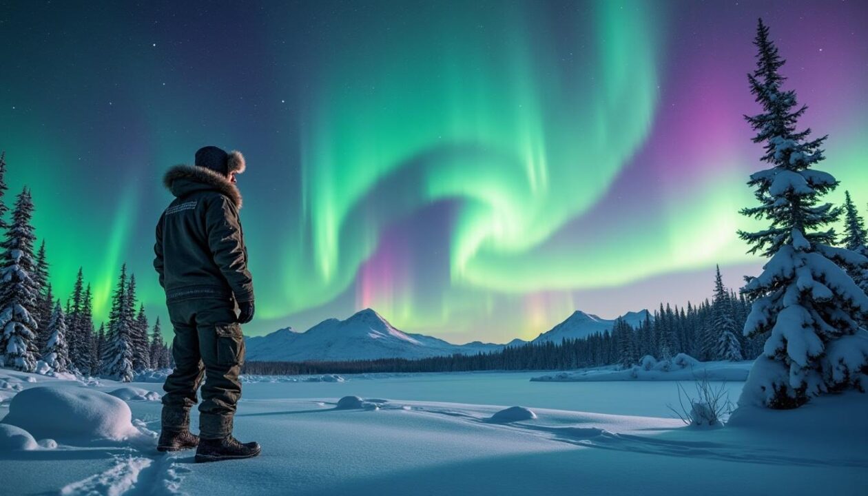 plongez dans des veillées magiques en compagnie d'un chasseur d'aurores boréales et vivez des moments inoubliables sous les lumières fascinantes du ciel nordique.