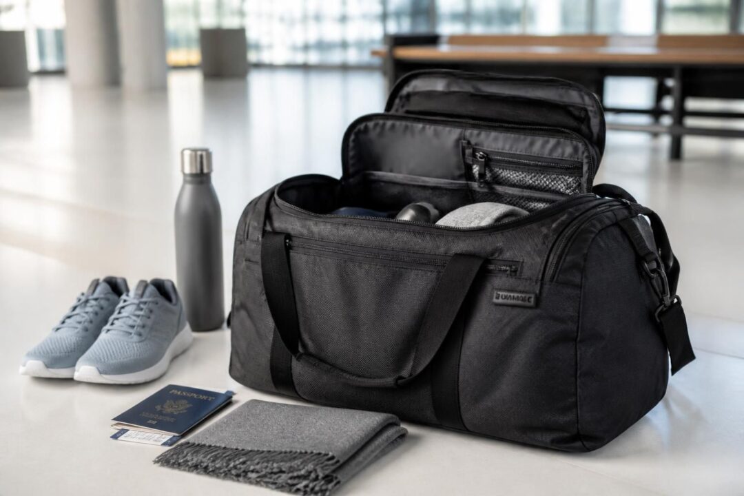 découvrez ce sac de voyage à moins de 10 € chez action, parfait pour vous accompagner dans tous vos déplacements avec style et praticité.