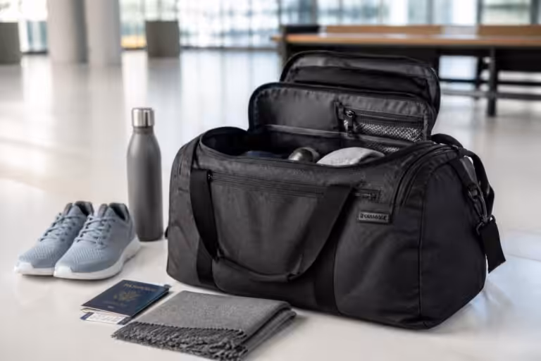 découvrez ce sac de voyage à moins de 10 € chez action, parfait pour vous accompagner dans tous vos déplacements avec style et praticité.